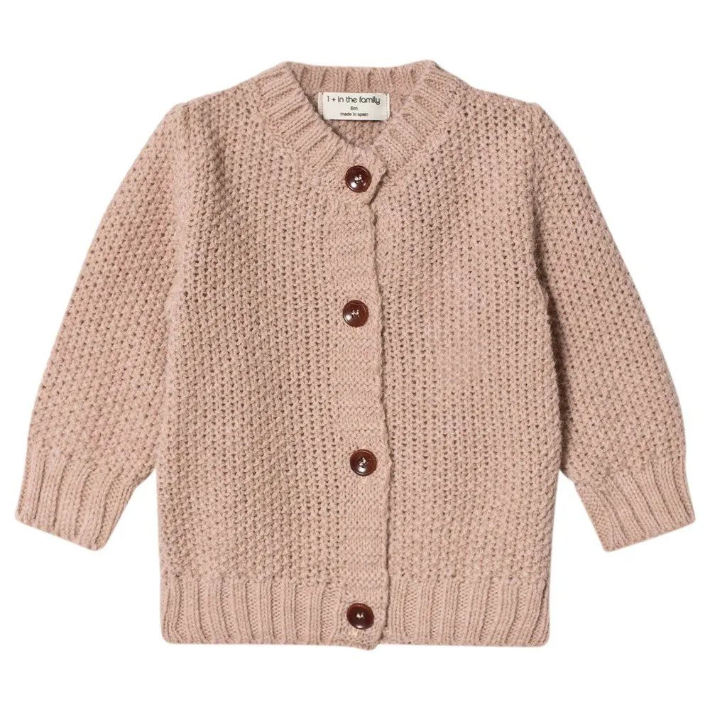 1  IN THE FAMILY ROSE SWEATER CARDIGAN