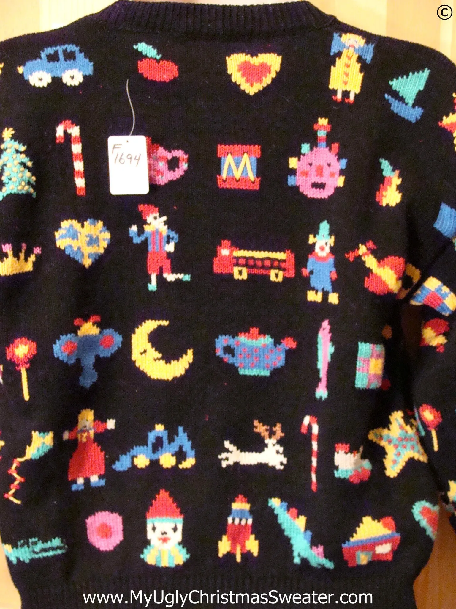 80s Horrible Best Festive 2sided Best Christmas Sweater