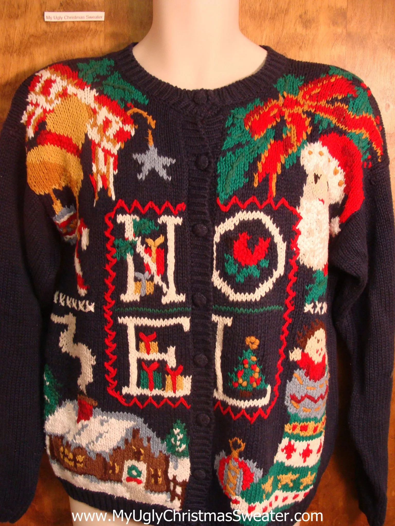 80s Noel Ugly Christmas Sweater