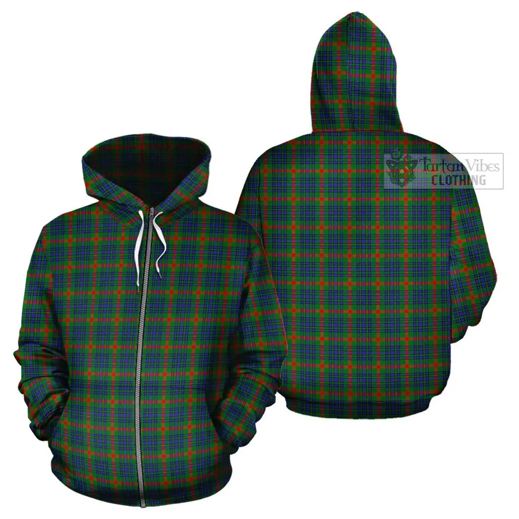 Aiton Tartan Cotton Hoodie