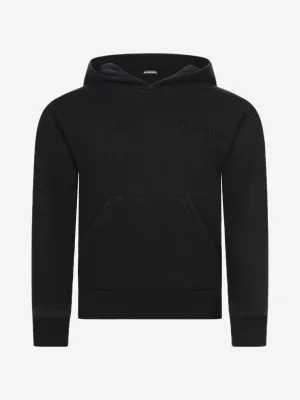 Balenciaga  Embroidered Logo Hoodie