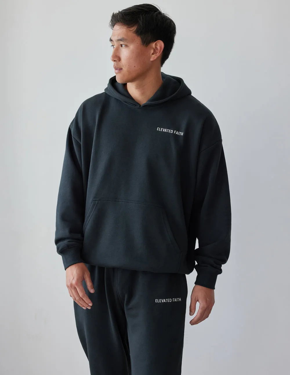 Basics Black Unisex Hoodie