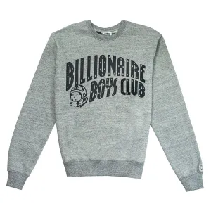 Billionaire Boys Club BB Straight Font Crew (Heather Grey)