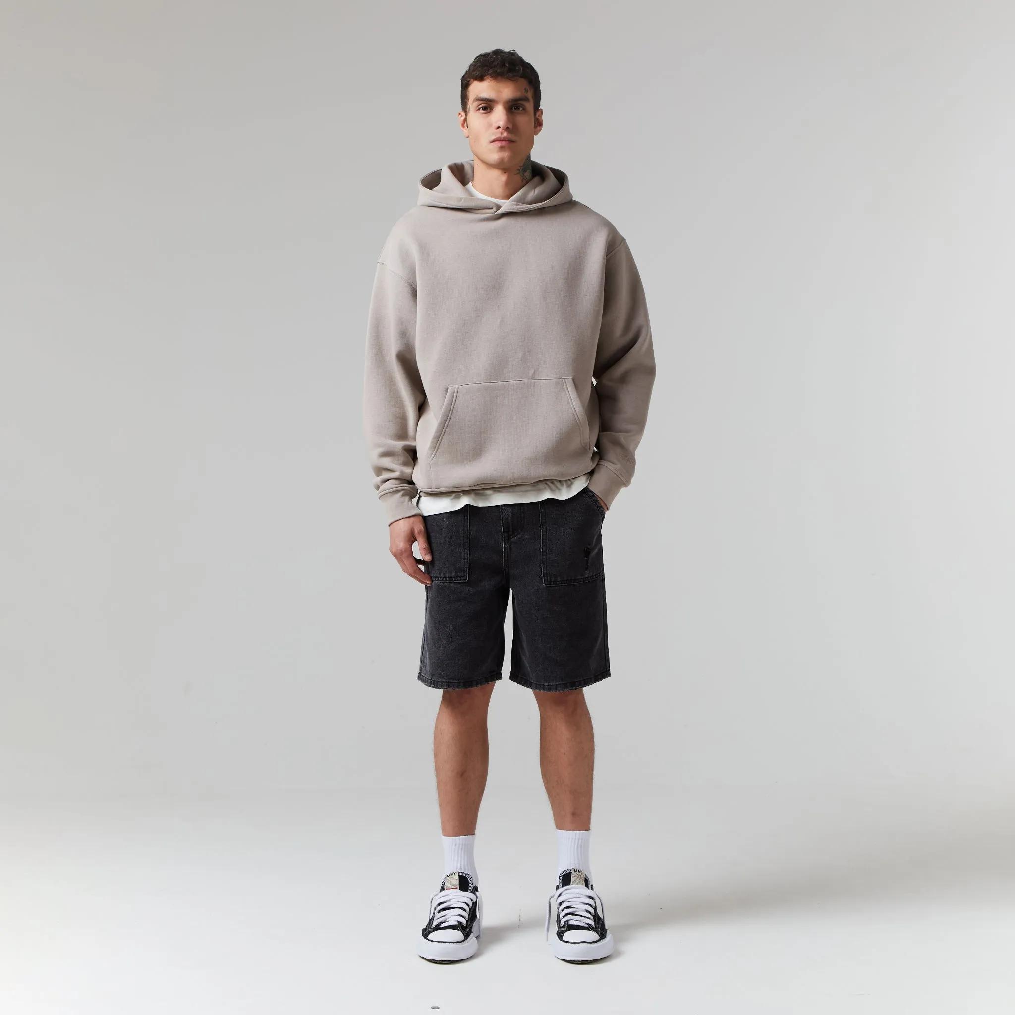 Box Fit Hoodie | Digital Mist