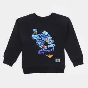 Boys Winter Sweatshirt - Jet Black