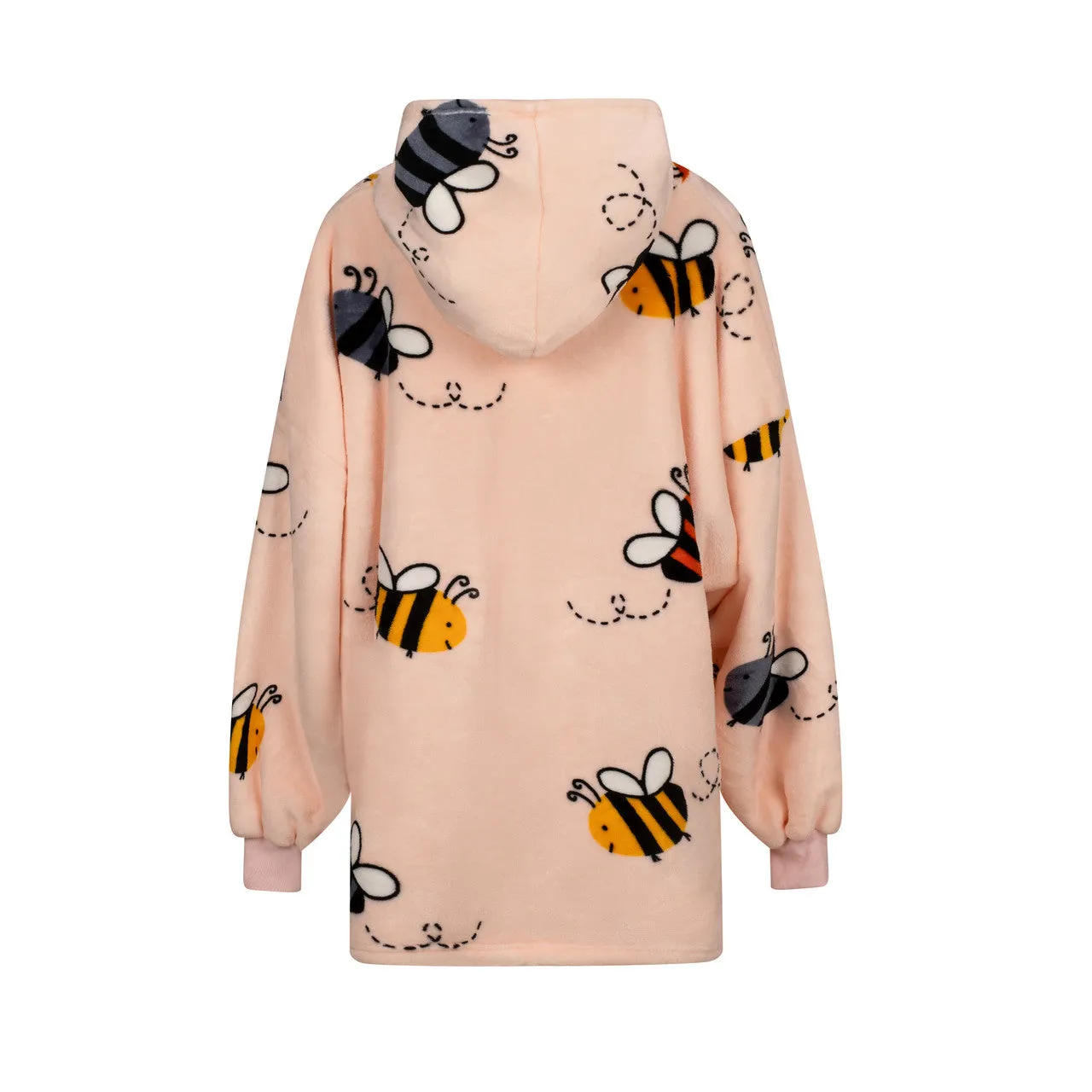 Bumble Bees Oversized Blanket Hoodie