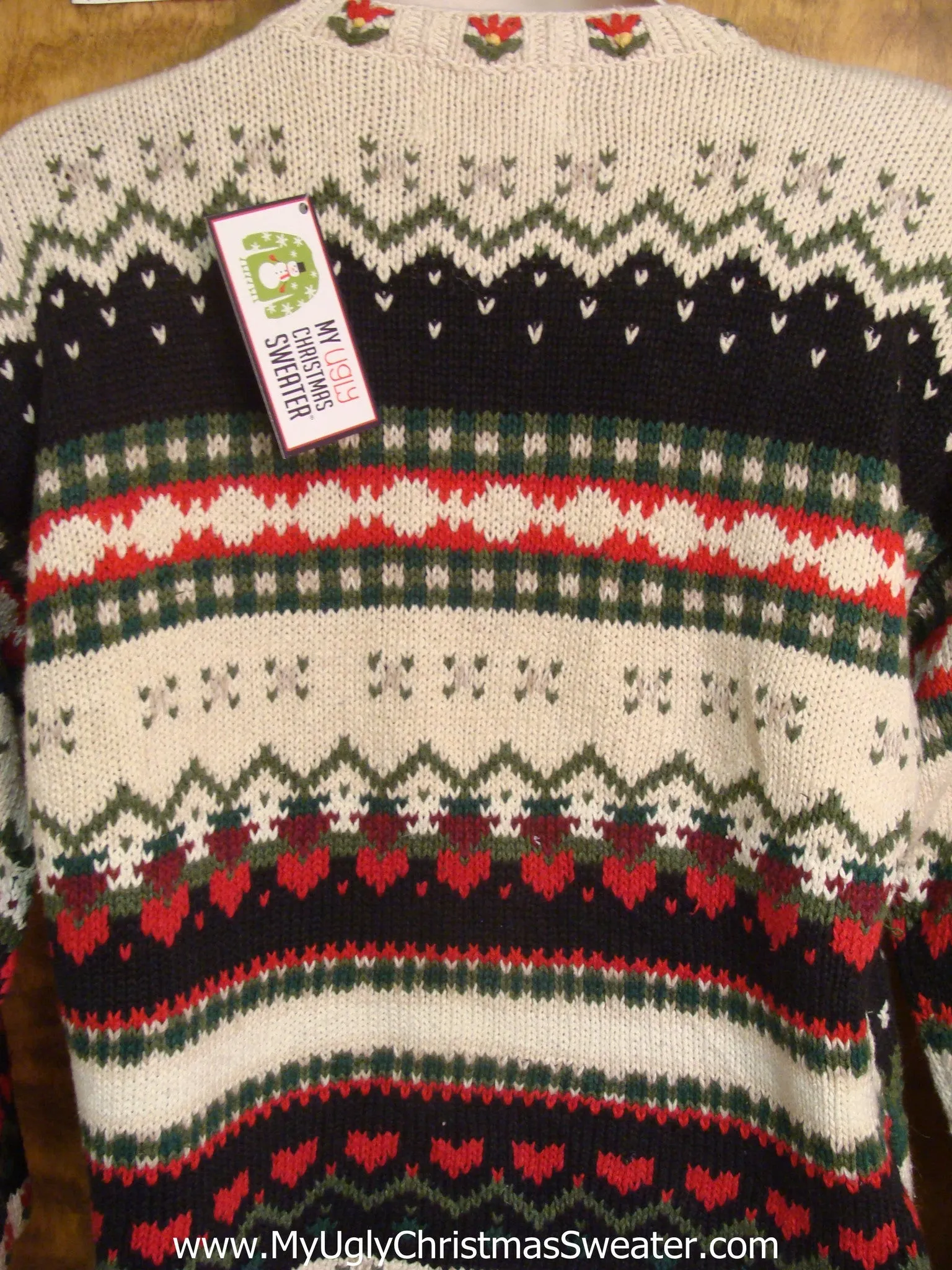 Christmas Village Tacky Xmas Party Sweater