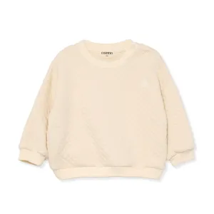 Cozmo (Barcelona) - Quilted Crewneck - Ivory