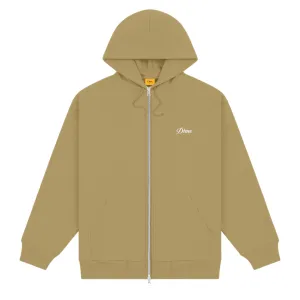 Cursive Zip Hoodie