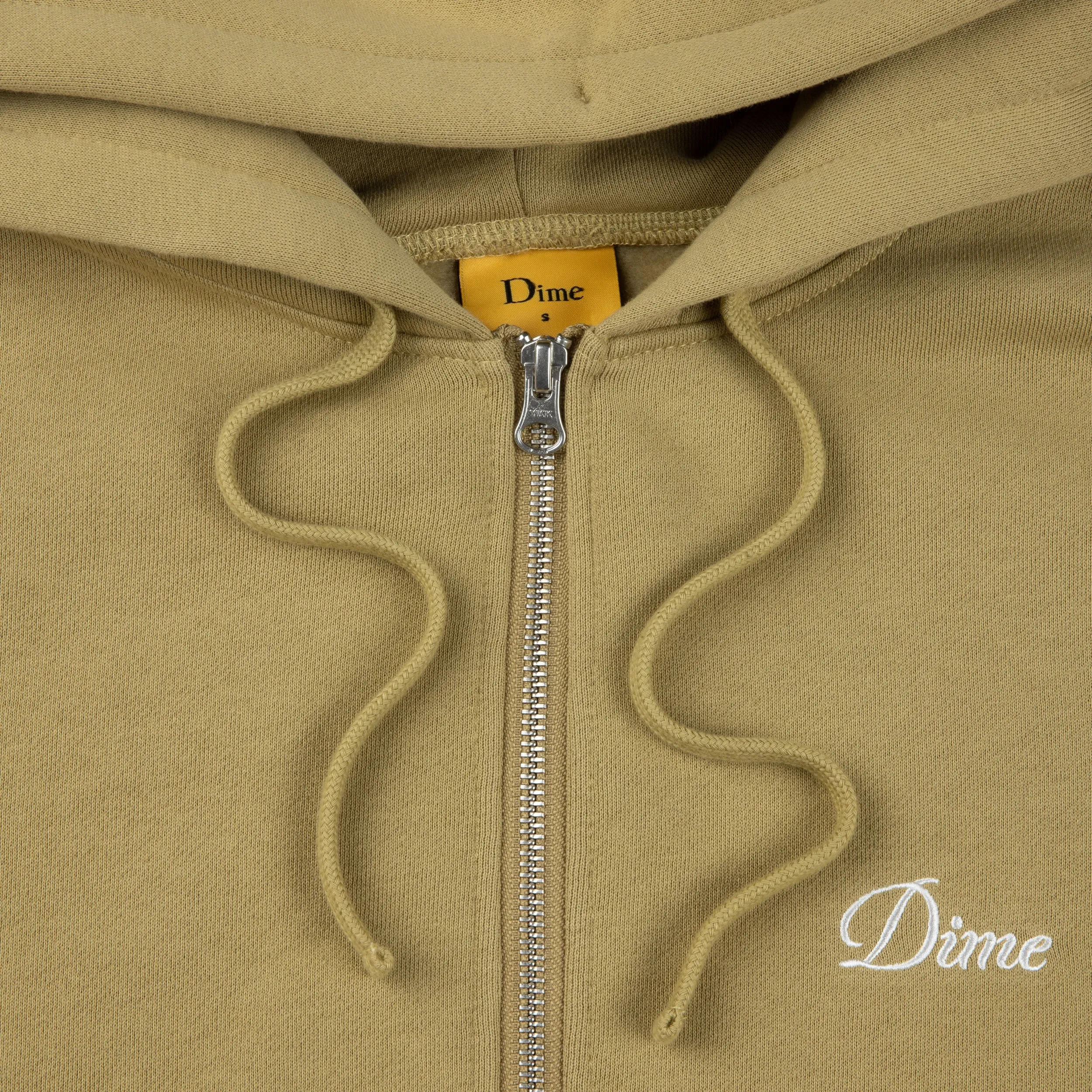 Cursive Zip Hoodie