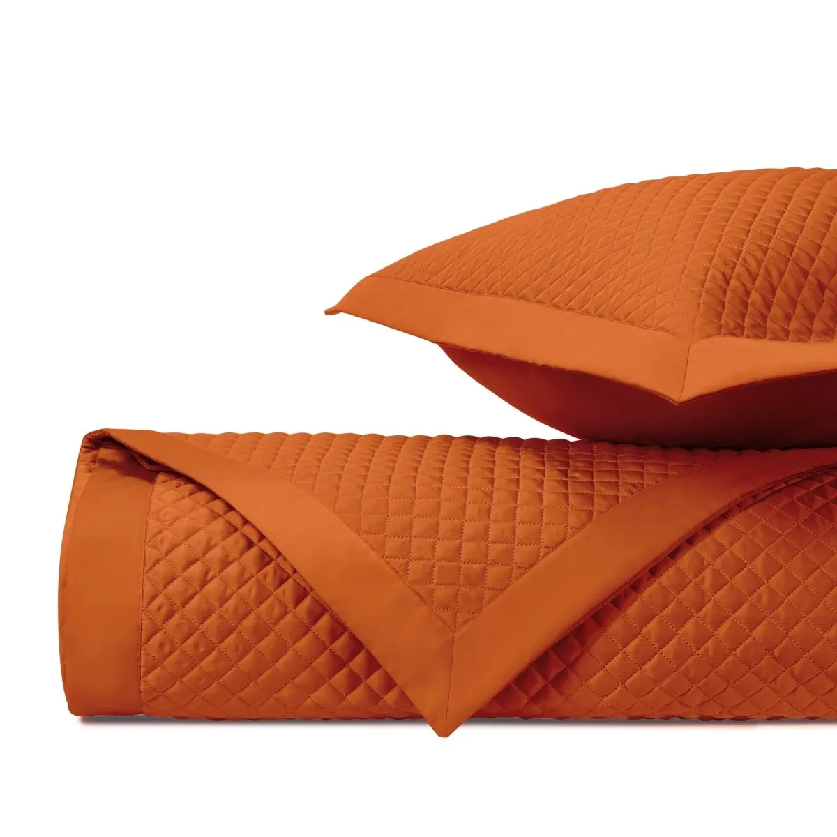 Diamond Quilted Clementine by Home Treasures