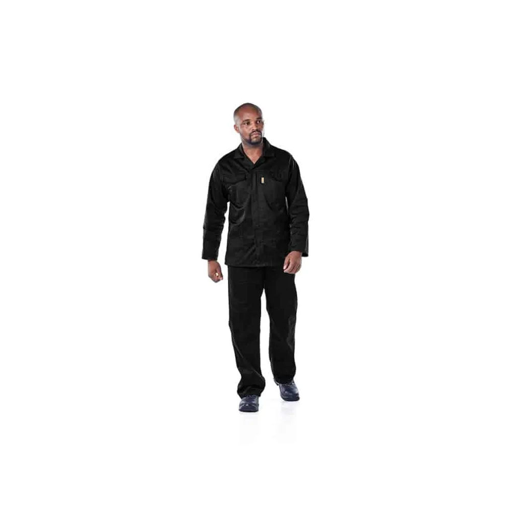 DROMEX EXECUFIT POLYCOTTON CONTI JACKET COLOUR-BLACK SIZE 40