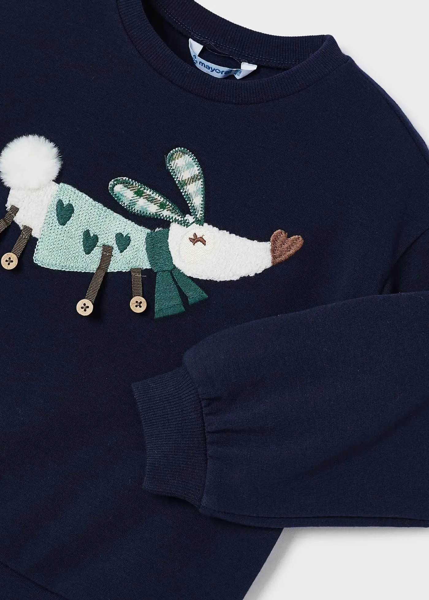 Embroidered Sweatshirt Girl | Mayoral