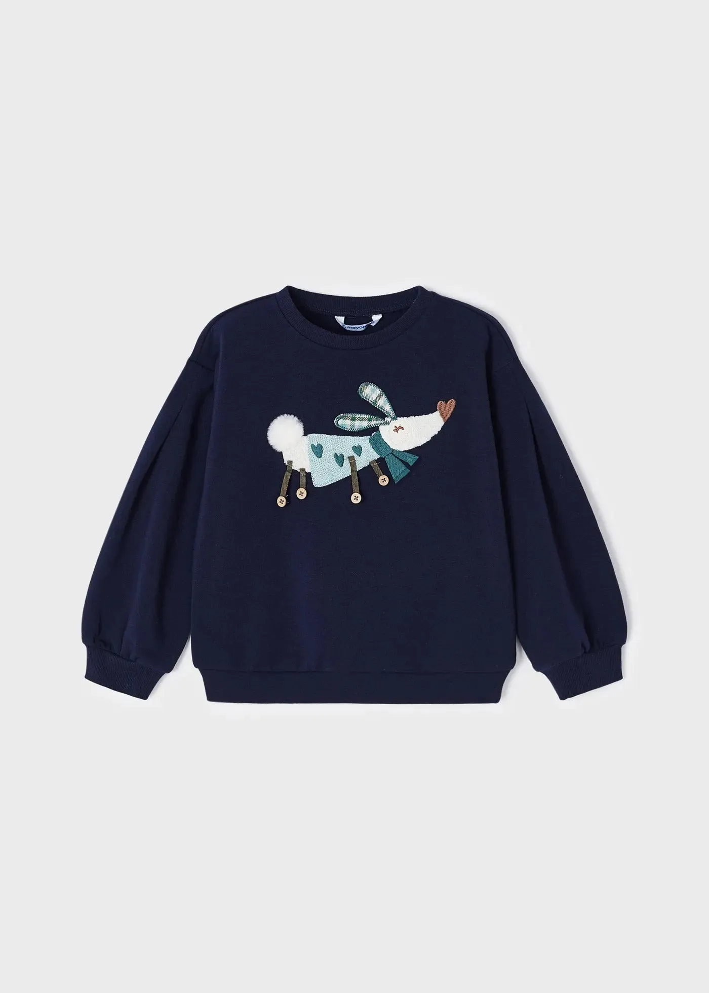 Embroidered Sweatshirt Girl | Mayoral