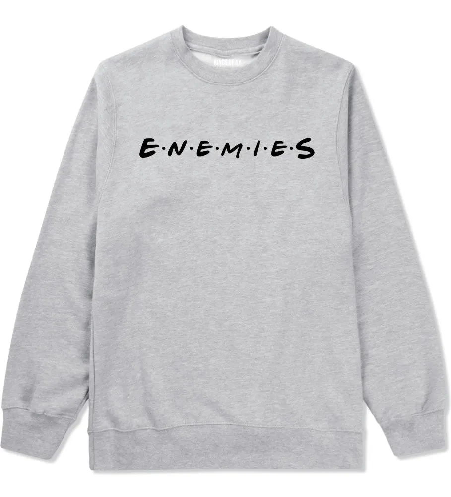 Enemies Friends Parody Boys Kids Crewneck Sweatshirt