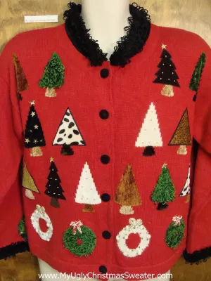 Fancy Smancy Ugliest Bad Christmas Sweaters