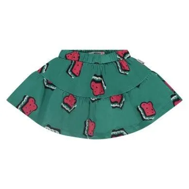 Girls Bottoms | Skirt- Emerald | BABYFACE