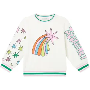 Girls Shooting Stars Graphic Sweatshirt