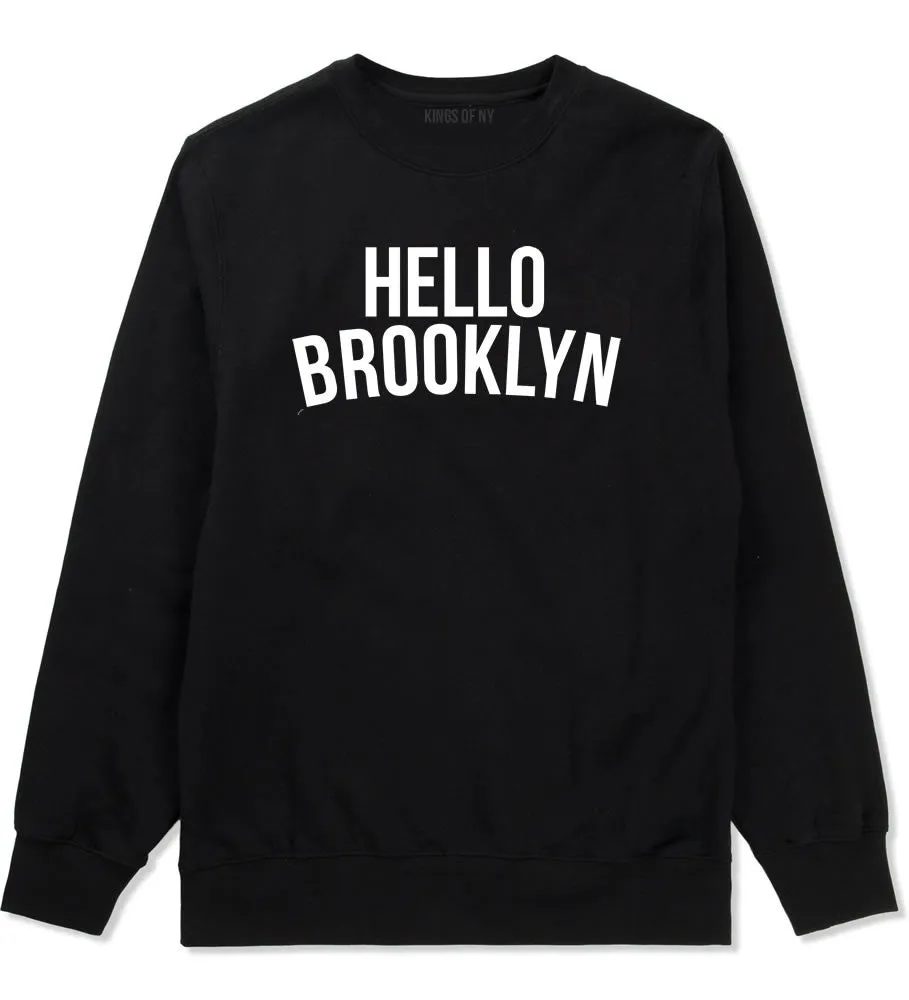 Hello Brooklyn Boys Kids Crewneck Sweatshirt