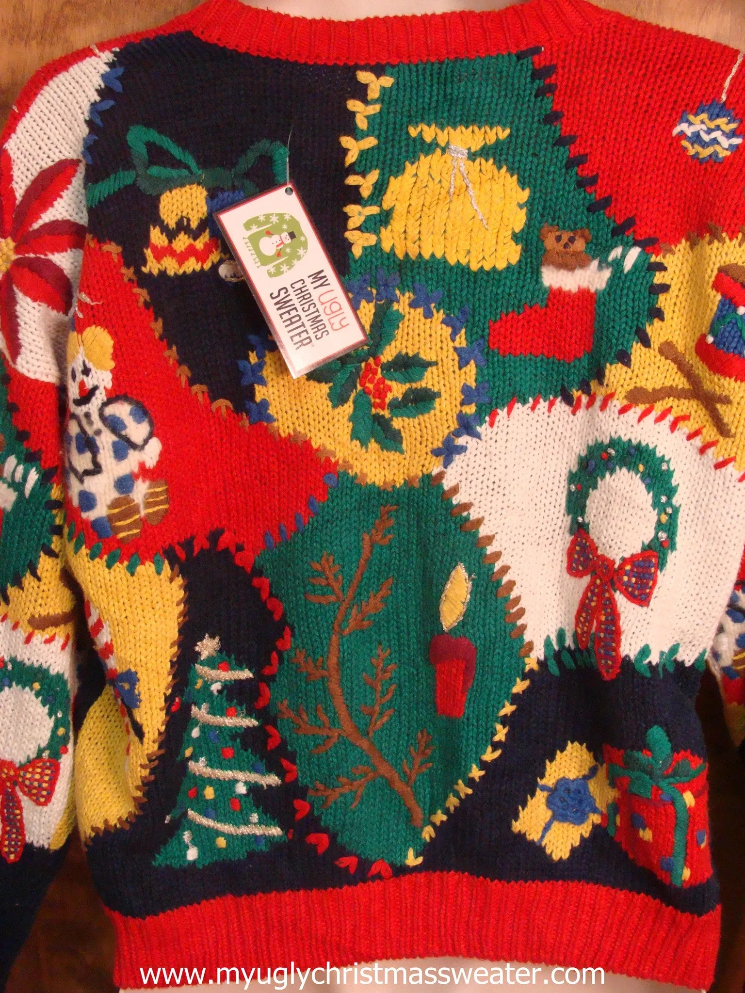 Holiday Theme Ugly Christmas Sweater