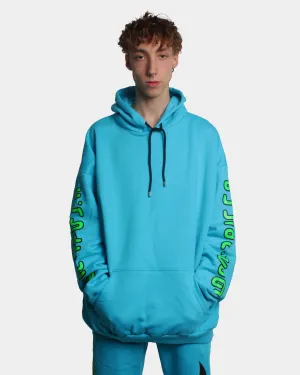 INVASION OVERSIZED HOODIE TURQUOISE