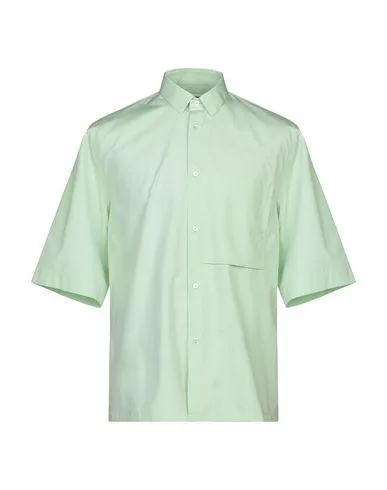 Jil Sander Man Shirt Light green 14 ½ inches-neck