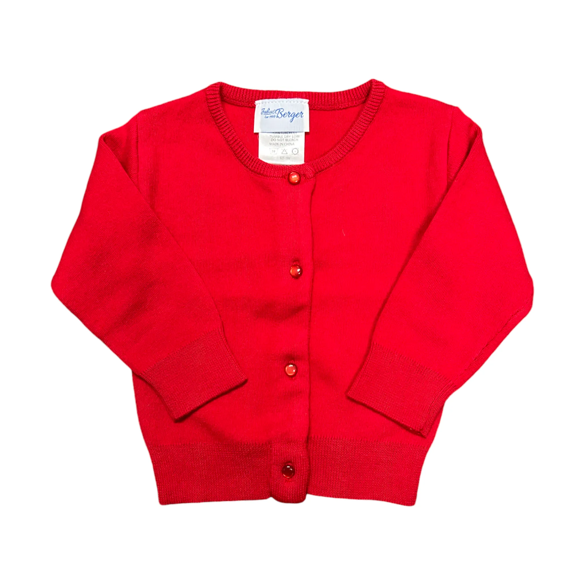 Julius Berger Cotton Cardigan Sweater- Infant