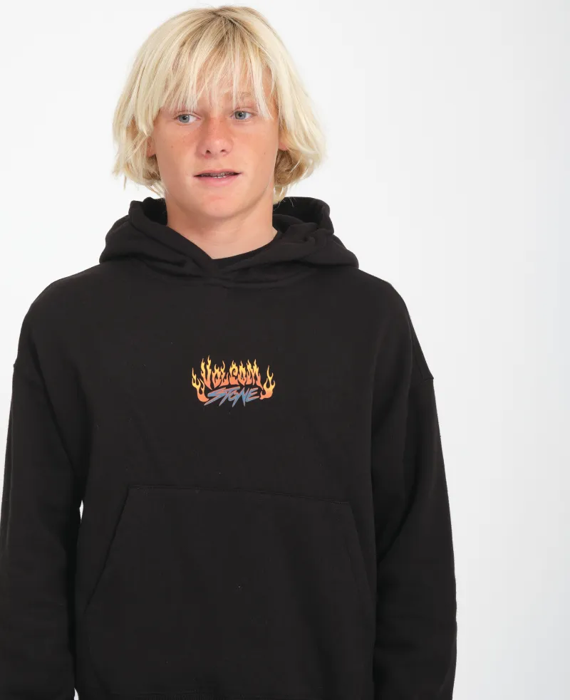 Kids Trux Hoodie Black