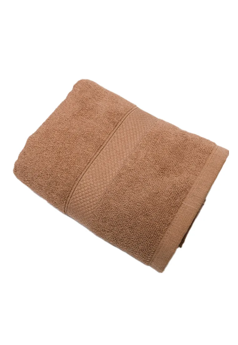 Landmark Basic Bath Towel Plain Colored with Border