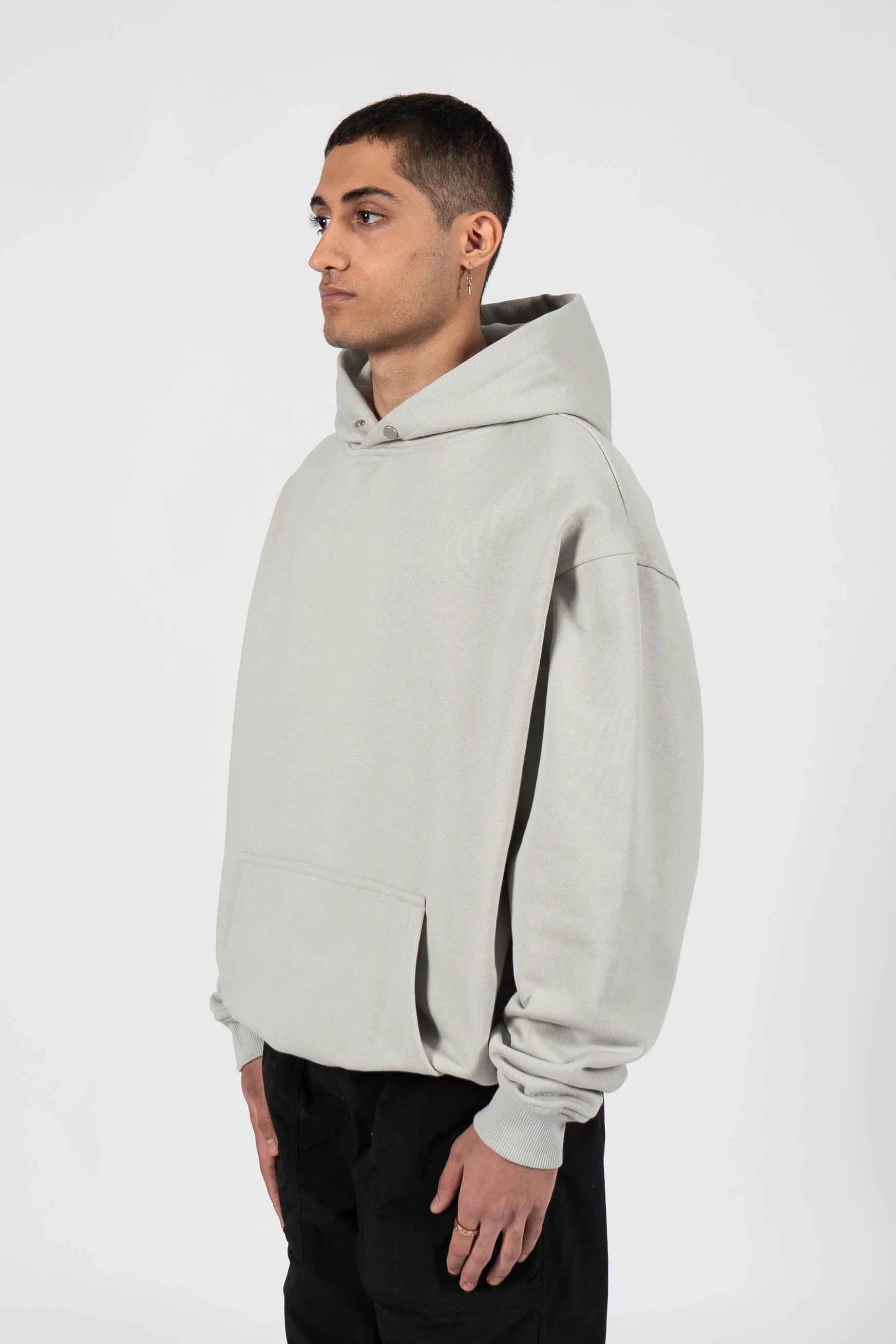 LIGHT GREY HOODIE