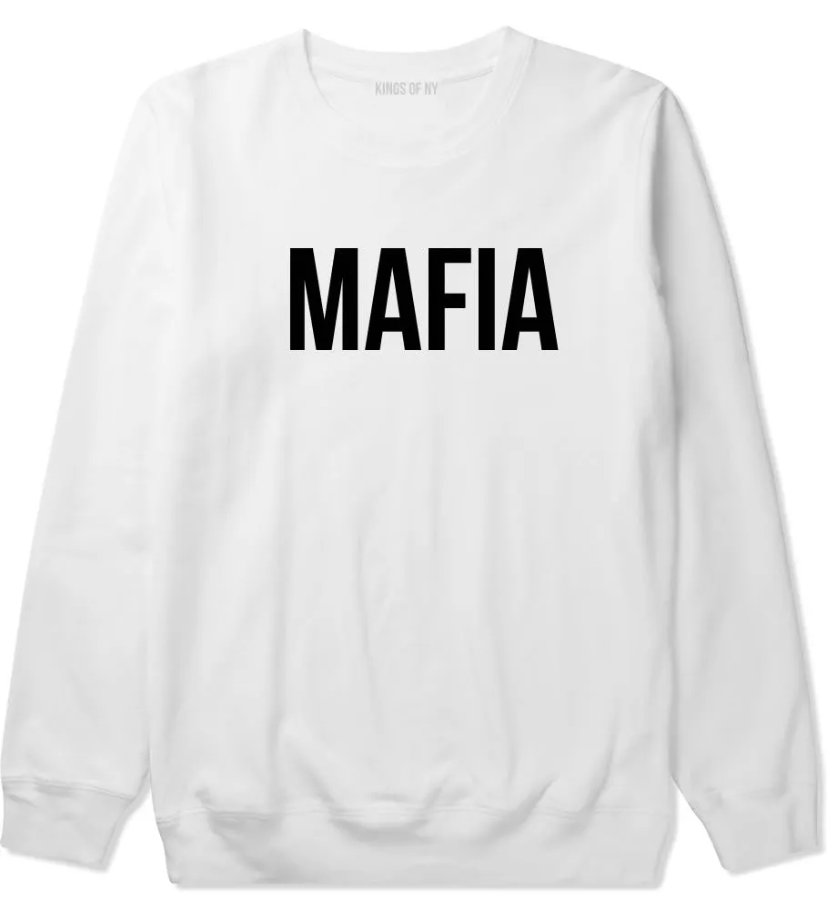 Mafia Junior Italian Mob Boys Kids Crewneck Sweatshirt