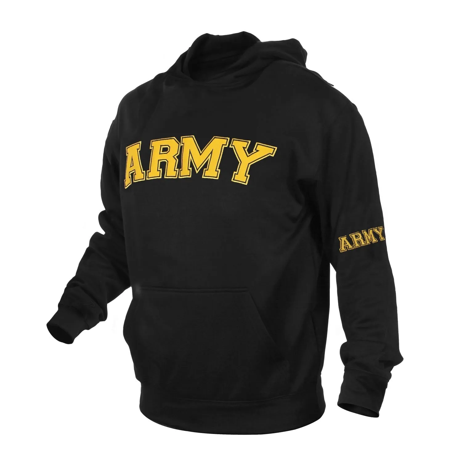 Military Embroidered Pullover Hoodies