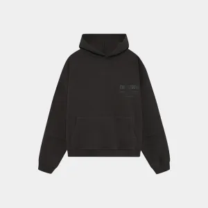 Off Pressure Ebony Oversized Hoodie