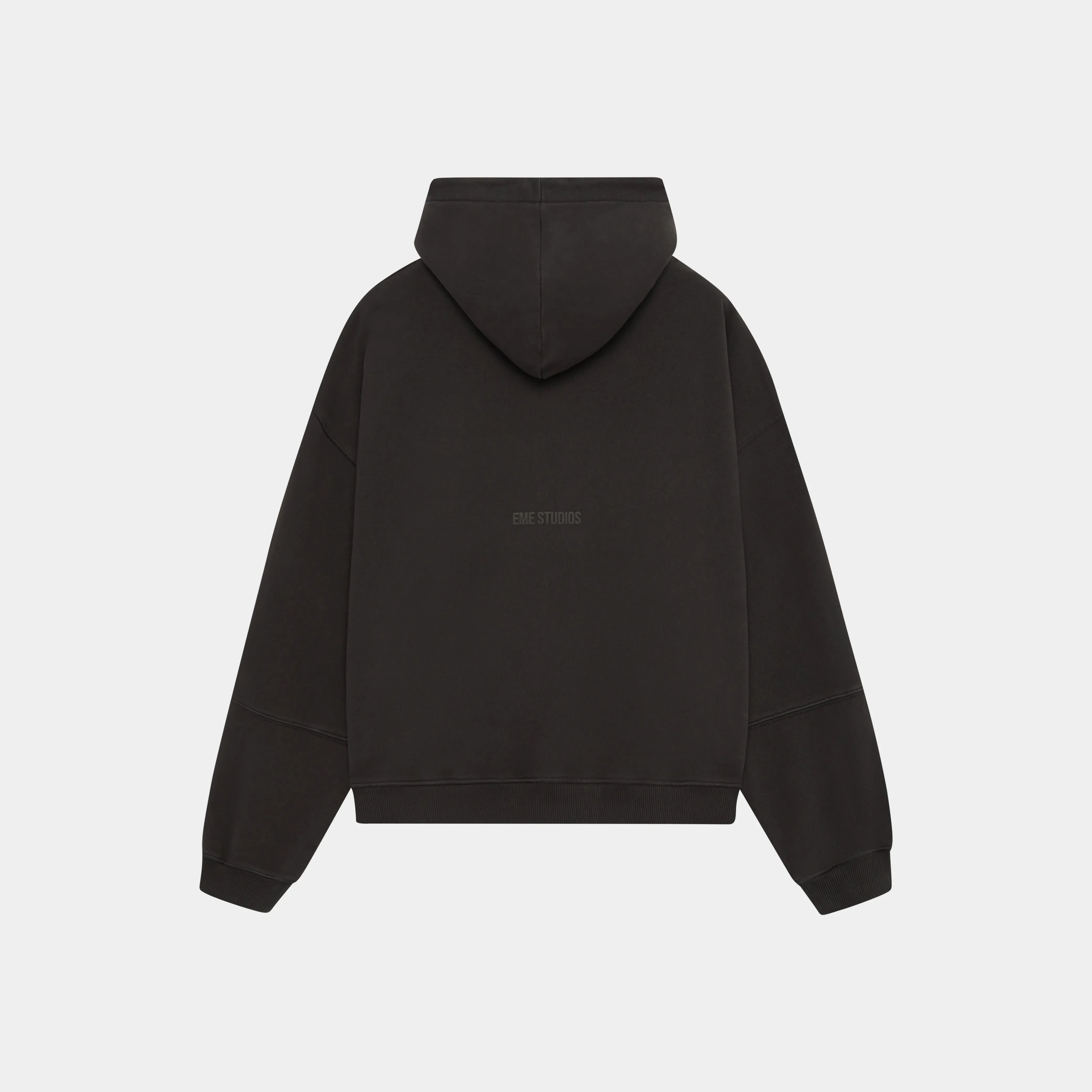 Off Pressure Ebony Oversized Hoodie