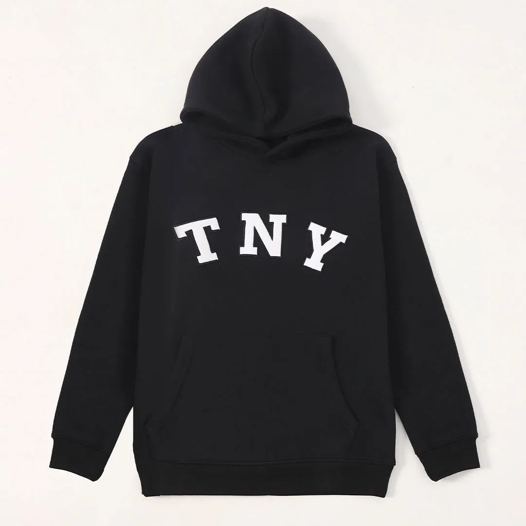 PACK OF 2 TNY Unisex Oversized Hoodie - Black & Grey