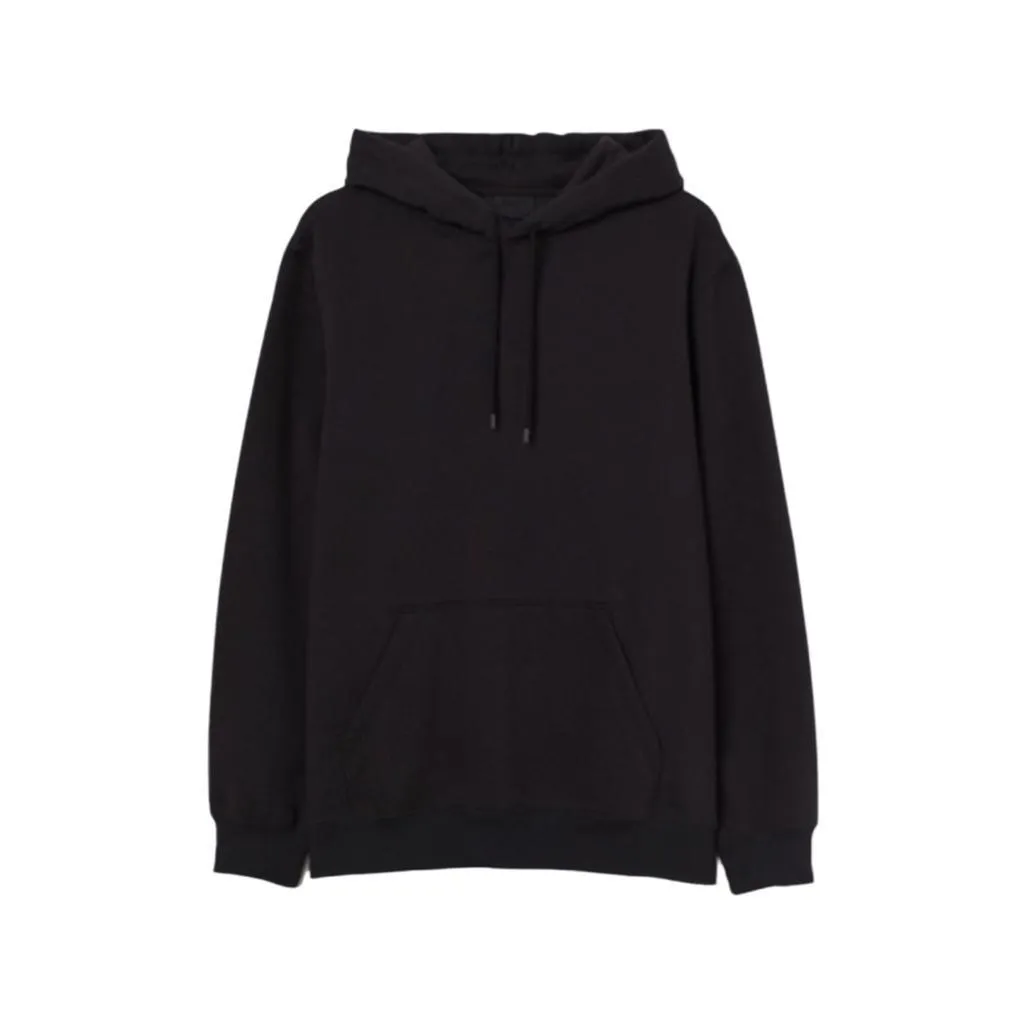 Plain Black Hoodie