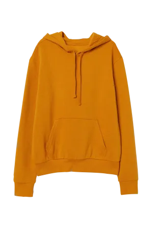 Plain Mustard Hoodie