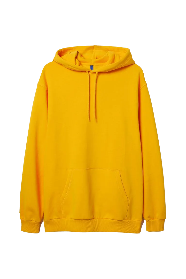 Plain Yellow Hoodie