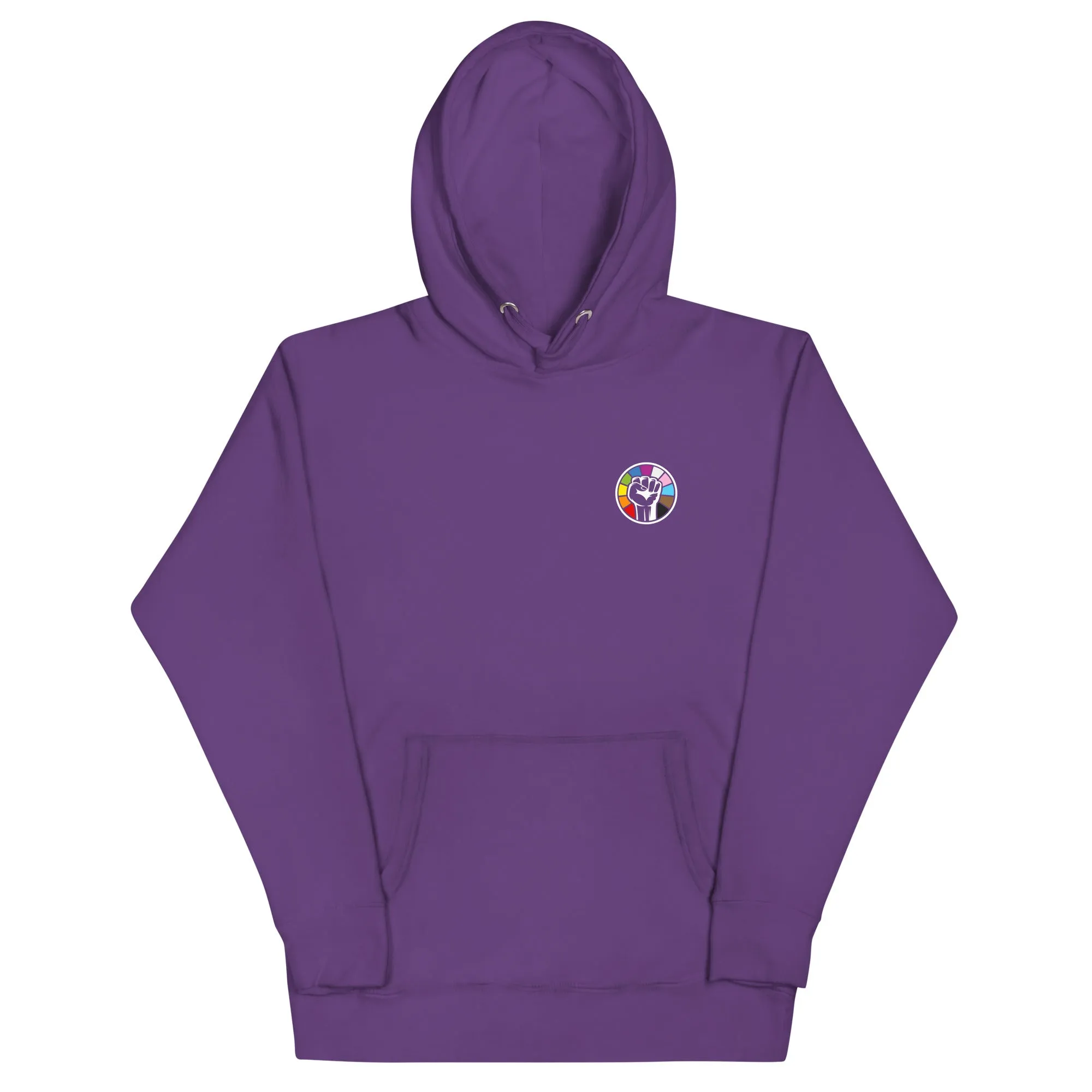 Pride Is A Protest Motif Hoodie