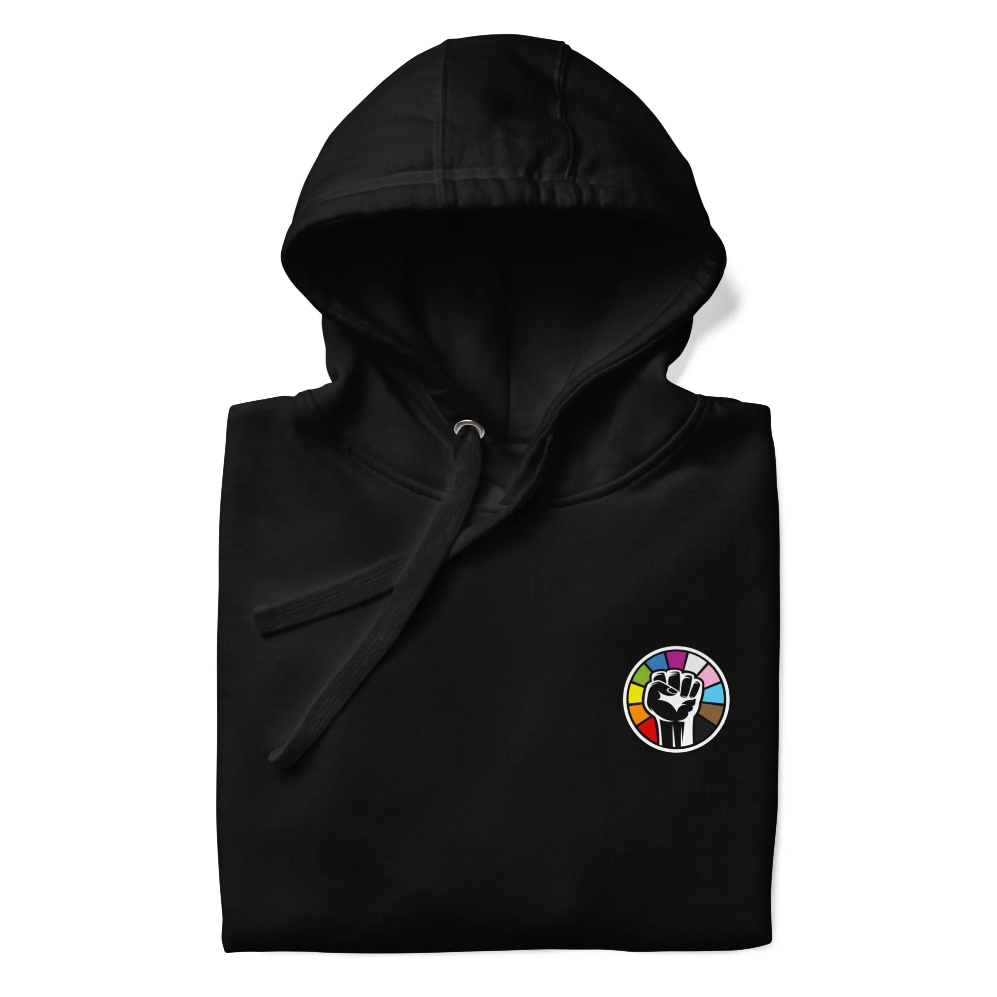 Pride Is A Protest Motif Hoodie