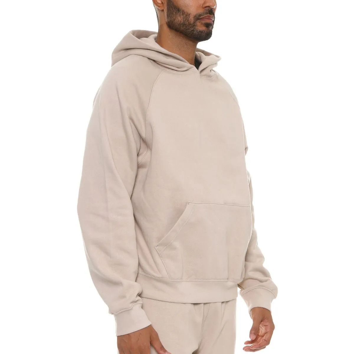 Pure Cotton Oatmeal Hoodie