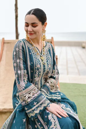 Qalamkar Luxury Lawn Collection 2023 – SP-10  ZAHRA