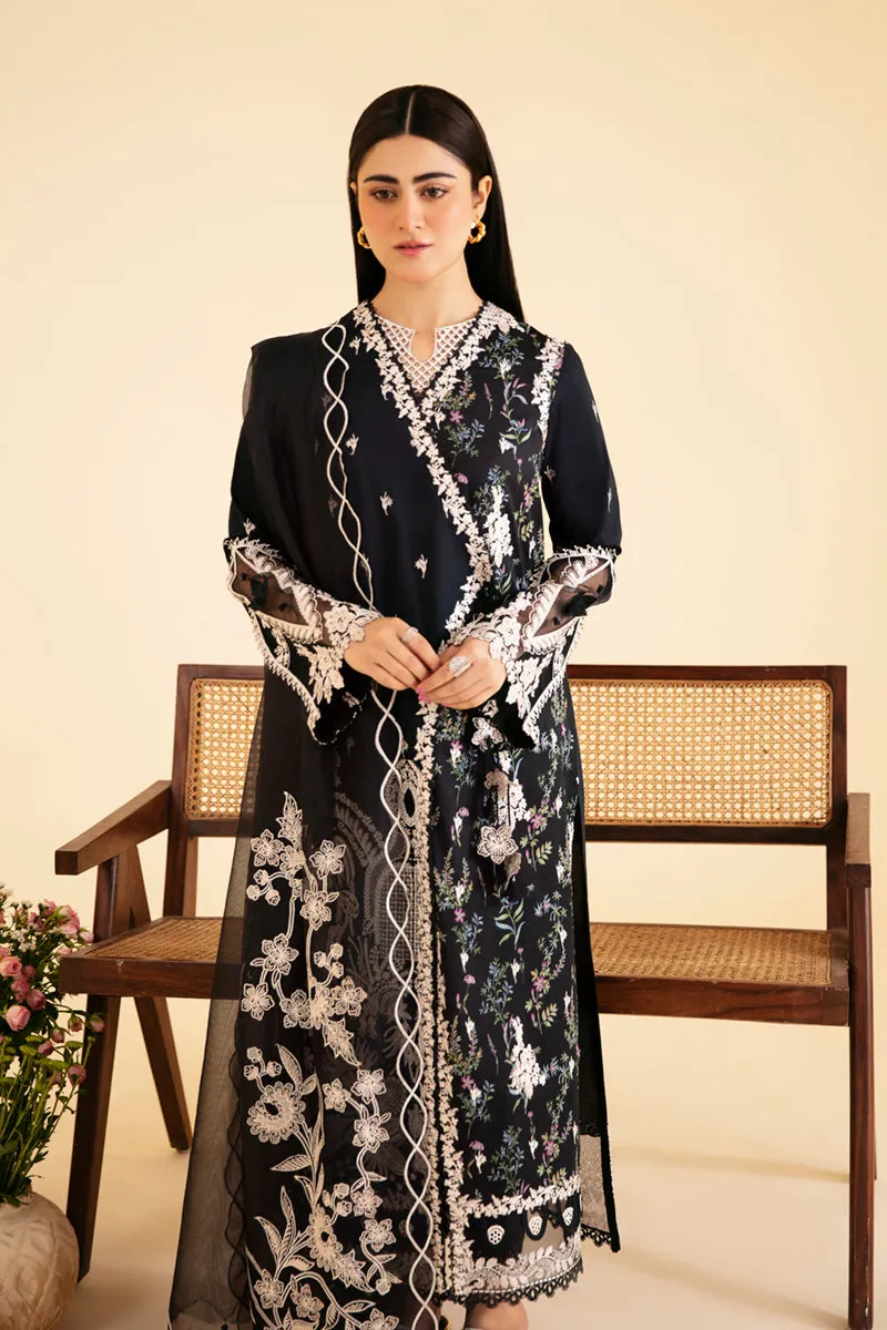 Qalamkar Qlinekari Chikankari Lawn – SQ-03  MARWA