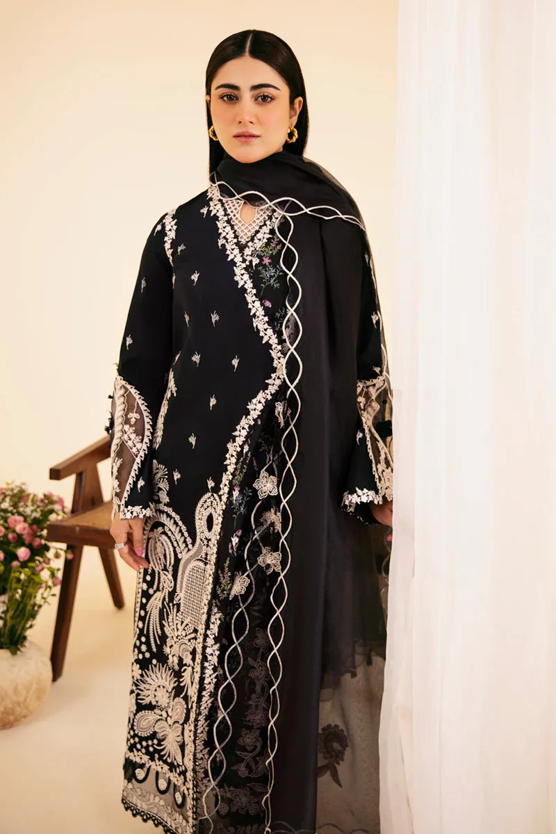 Qalamkar Qlinekari Chikankari Lawn – SQ-03  MARWA