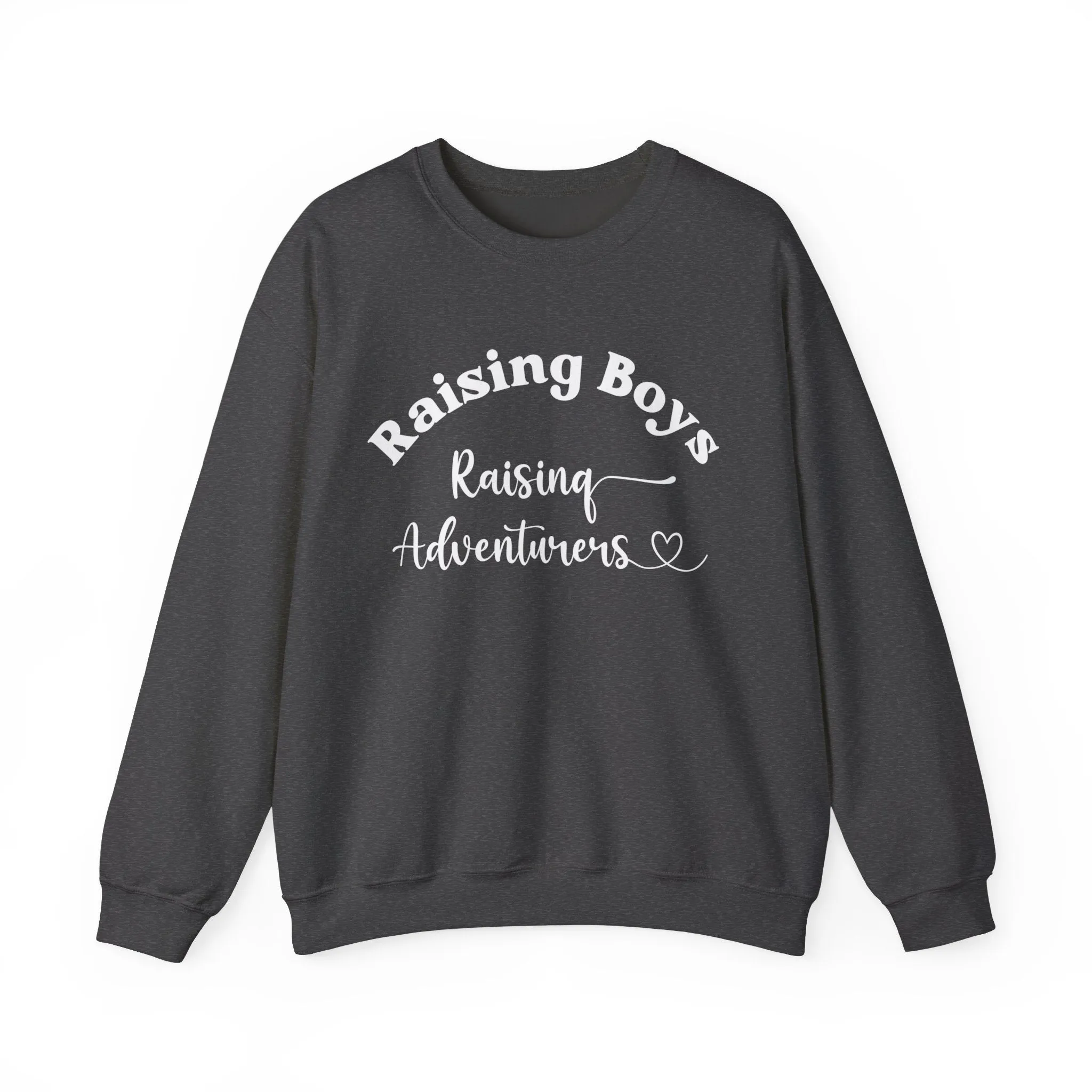 Raising Boys Mom Sweatshirt Adventurers Crewneck