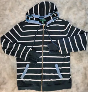 Ralph Lauren Striped Zip Hoodie