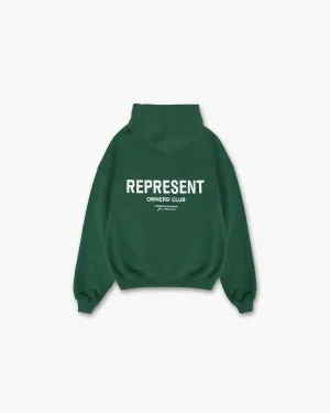 Represent Owners Club Hoodie - Racing Green