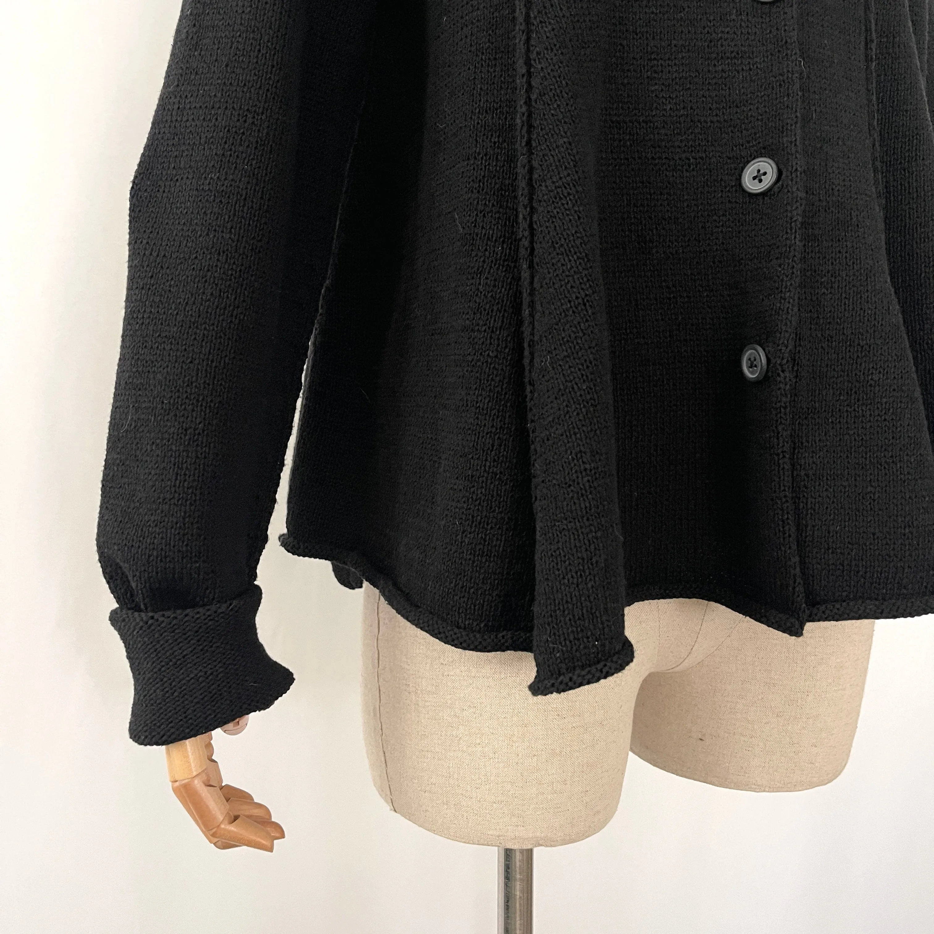 RUNDHOLZ Black Cardigan