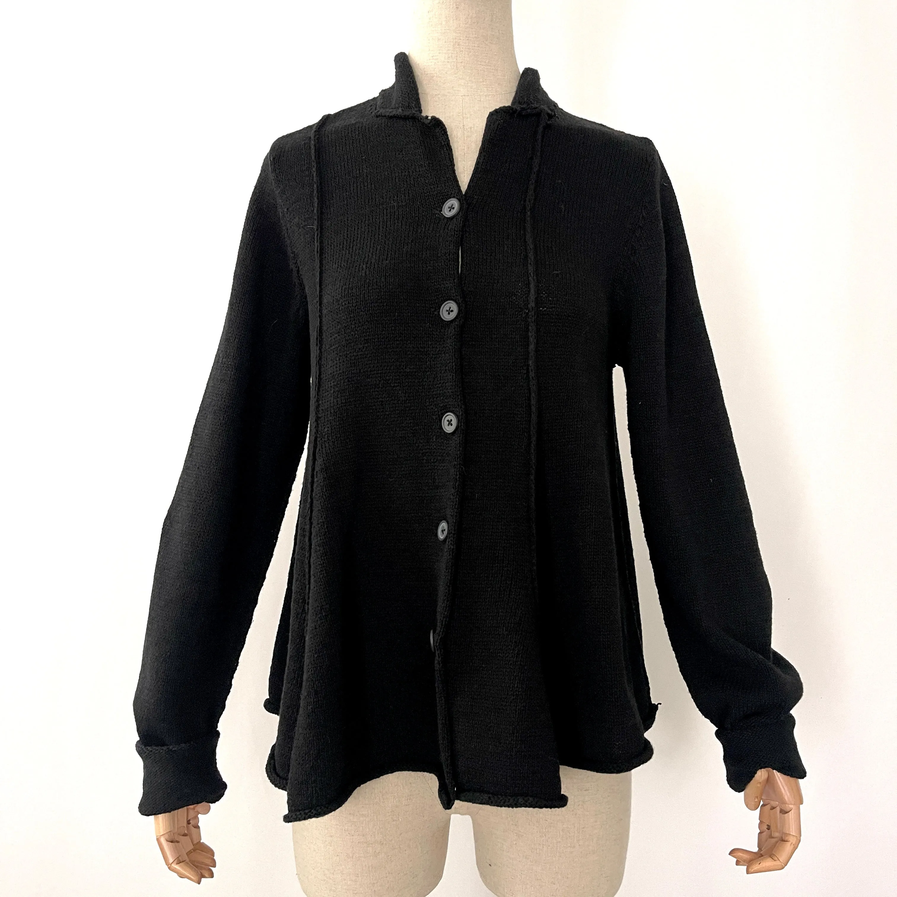 RUNDHOLZ Black Cardigan