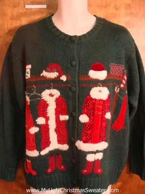 Santa's Clothes Ugly Christmas Sweater